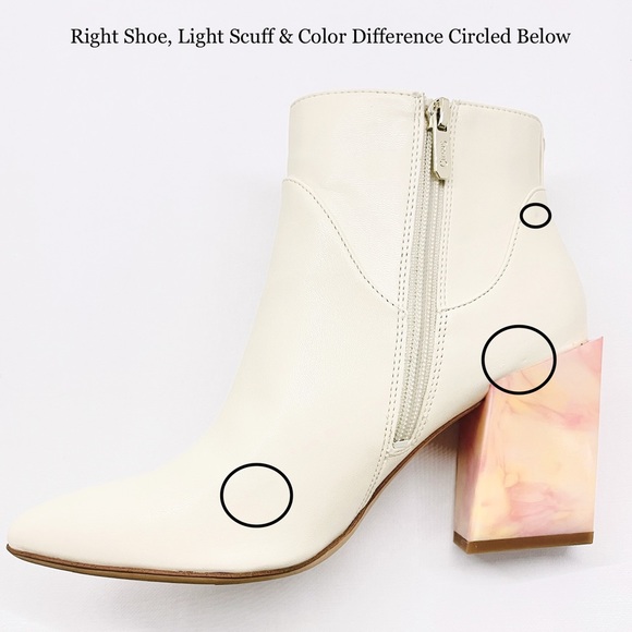 CIRCUS BY SAM EDELMAN — HALSEY MODERN WESTERN ANKLE BOOTS, CHUNKY HEEL, US 7 - Picture 9 of 12